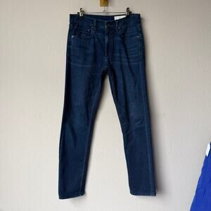 Rag & Bone Fit 2 Slim Jeans in Strummer Dark Blue Denim 29x32
